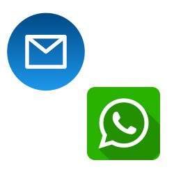 Correspondence via Email and Whatsapp by komehyo auction