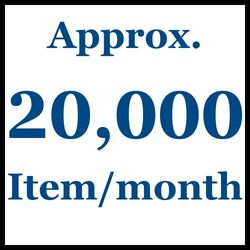 komehyo auction 20,000item at month